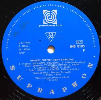 Jiřina Šejbalová: Herecký Portrét Jiřiny Šejbalové