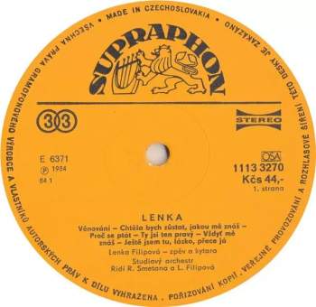 Lenka Filipová: Lenka