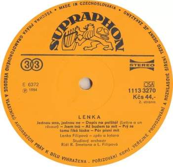 Lenka Filipová: Lenka