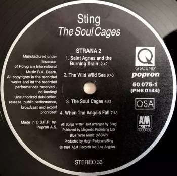Sting: The Soul Cages
