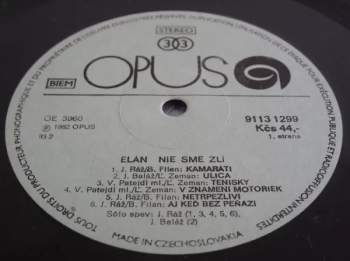 Elán: Nie Sme Zlí
