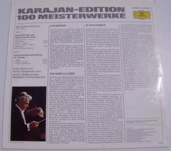 Herbert von Karajan: Karajan-Edition 100 Meisterwerke - Richard Strauss: Oboenkonzert D-dur · Hornkonzert Nr.2 Es-dur
