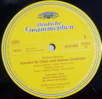 Herbert von Karajan: Karajan-Edition 100 Meisterwerke - Richard Strauss: Oboenkonzert D-dur · Hornkonzert Nr.2 Es-dur