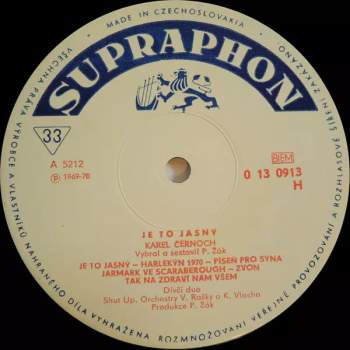 Karel Černoch: Je To Jasný