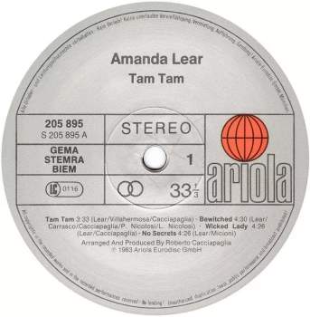 Amanda Lear: Tam-Tam