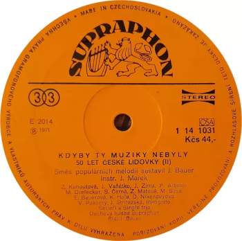 Various: Kdyby Ty Muziky Nebyly - 50 Let České Lidovky (II)