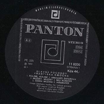 František Kmoch: Muziky, Muziky - Slavné Pochody Františka Kmocha