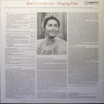 Brněnský Rozhlasový Orchestr Lidových Nástrojů: Keď Si Já Zazpívám / Singing Out