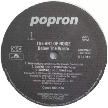 The Art Of Noise: Below The Waste