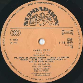 Karel Zich: Dům Č. 5