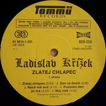 Ladislav Křížek: Zlatej Chlapec
