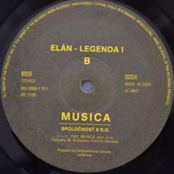 Elán: Legenda 1