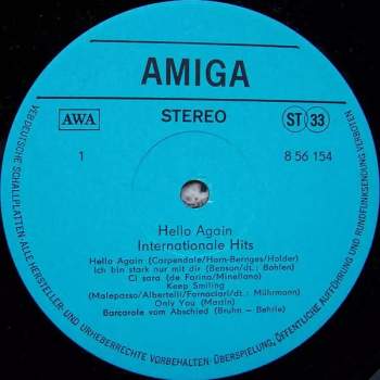 Various: Hello Again - Internationale Hits