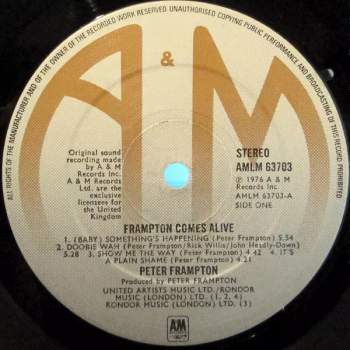 Peter Frampton: Frampton Comes Alive!