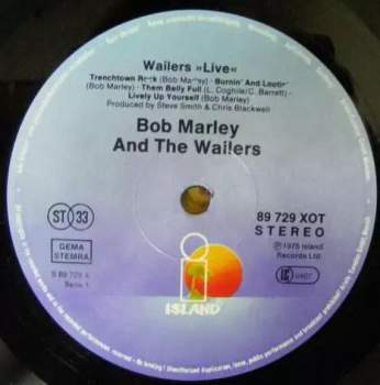 Bob Marley & The Wailers: Live!