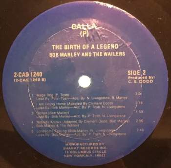 Bob Marley & The Wailers: The Birth Of A Legend (2xLP)