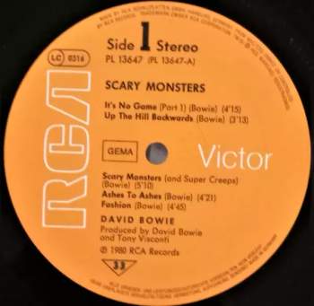 David Bowie: Scary Monsters