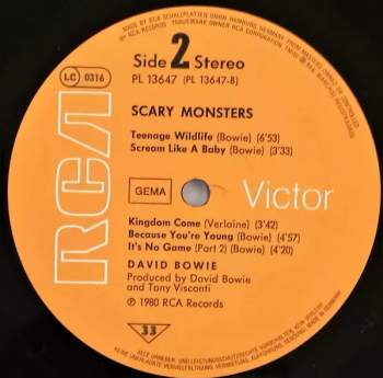 David Bowie: Scary Monsters