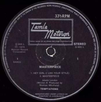 The Temptations: Masterpiece