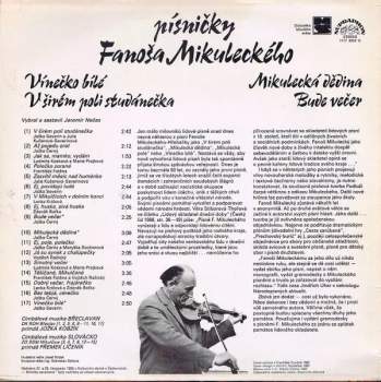 Fanoš Mikulecký: Písničky Fanoša Mikuleckého
