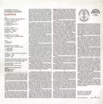 František Vincenc Kramář - Krommer: Quartets