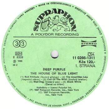 Deep Purple: The House Of Blue Light