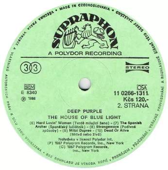 Deep Purple: The House Of Blue Light