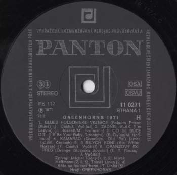 Greenhorns: Greenhorns '71