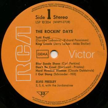 Elvis Presley: The Rockin' Days