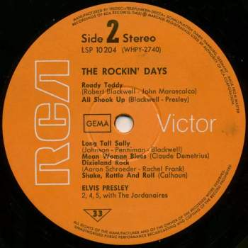 Elvis Presley: The Rockin' Days