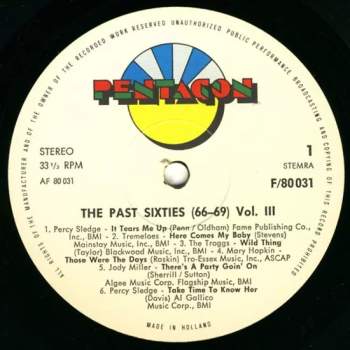 Various: Golden-Hits The Past Sixties (66-69) Vol.3