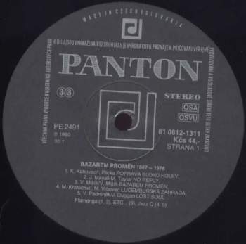 Etc…: Bazarem Proměn 1967–1976