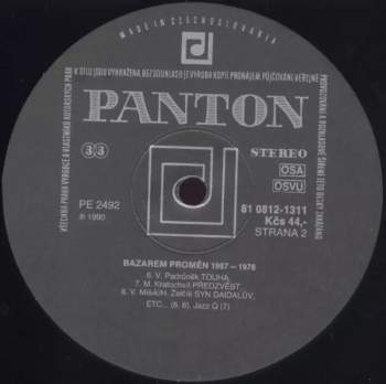 Etc…: Bazarem Proměn 1967–1976