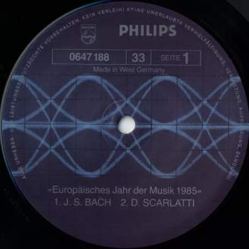 Johann Sebastian Bach: Europäisches Jahr Der Musik 1985