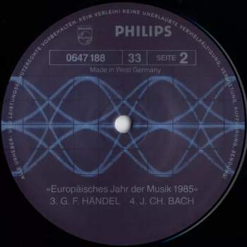 Johann Sebastian Bach: Europäisches Jahr Der Musik 1985