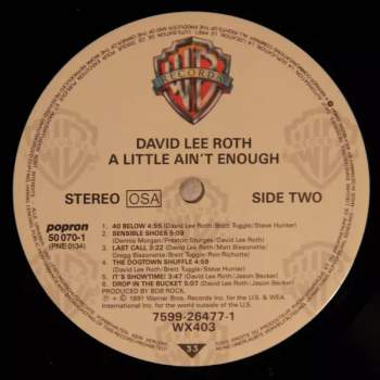 David Lee Roth: A Little Ain't Enough