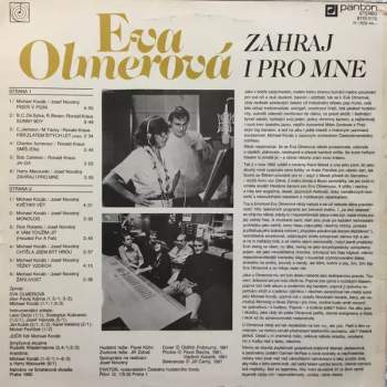 Eva Olmerová: Zahraj I Pro Mne