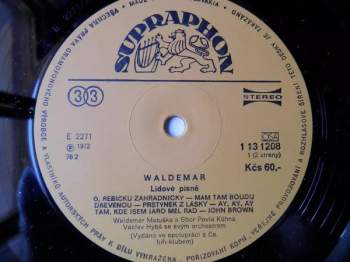 Waldemar Matuška: Lidové Písně