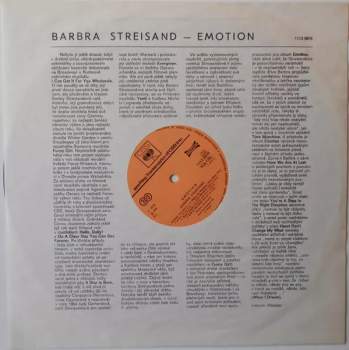 Barbra Streisand: Emotion