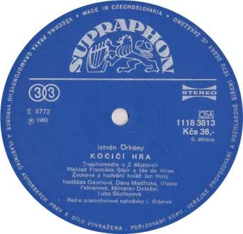 Örkény István: Kočičí Hra (3xLP)