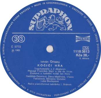 Örkény István: Kočičí Hra (3xLP)