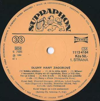 Various: Dluhy Hany Zagorové