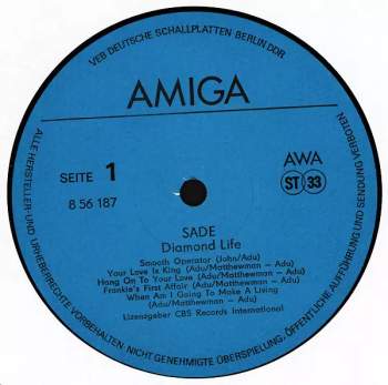 Sade: Diamond Life