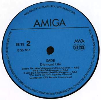 Sade: Diamond Life