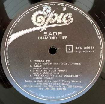 Sade: Diamond Life