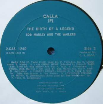 Bob Marley & The Wailers: The Birth Of A Legend