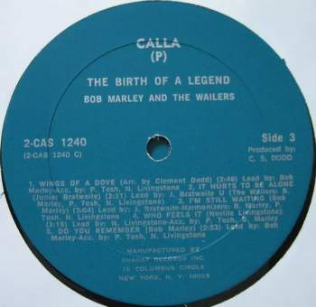 Bob Marley & The Wailers: The Birth Of A Legend