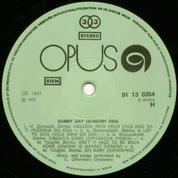 Gustáv Offermann: Sunny Day