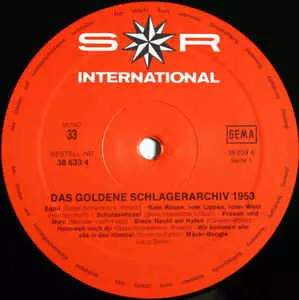 Various: Das Goldene Schlager-Archiv - Die Hits Des Jahres 1953