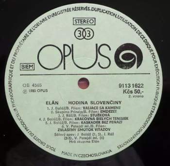 Elán: Hodina Slovenčiny